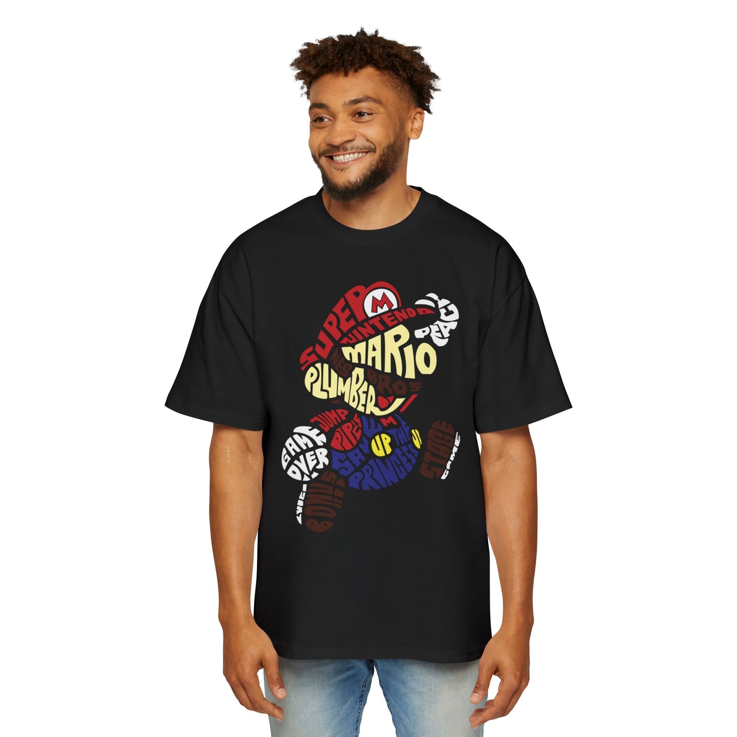 Super Mario Oversized T-shirt